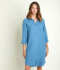 Picture of CÉLINE LINEN SHIRT DRESS